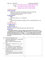 Giáo án Công nghệ 8 2010-2011