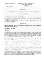 Đề án 1956 của Chính phủ về giải quyết việc làm cho nông dân