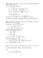 Bài tập truyền động điện