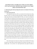 GIẢI PHÁP NÂNG CAO HIỆU QUẢ CÔNG TÁC HUY ĐỘNG VỐN TẠI NGÂN HÀNG THƯƠNG MẠI CỔ PHẦN XUẤT NHẬP KHẨU CHI NHÁNH HÀ NỘI