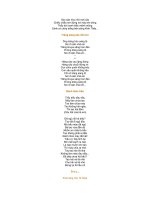 Tài liệu tạp thơ góc sân và khoảng trời