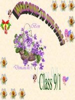 Bài soạn unit 4- Read