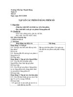 Gián án Tập gõ các phím ở hàng phím số