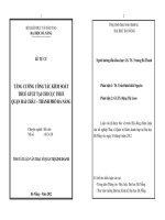 Tăng cường công tác kiểm soát thuế GTGT tại chi cục thuế quận hải châu   thành phố đà nẵng 