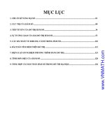 BÀI GIẢNG TRỌNG TÂM VỀ HÀM SỐ Chương trình Luyện thi Đại học SAP  NĂM HỌC 2013 - 2014