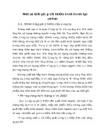 Một số Giải pháp cải thiện tình hình tài chính