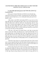 GIẢI PHÁP HOÀN THIỆN HOẠT ĐỘNG QUẢN LÝ THUẾ TNDN ĐỐI VỚI DNNN TẠI CỤC THUẾ HÀ NỘI