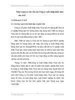 Thực trạng cơ cấu vốn của Công ty xuất nhập khẩu thuỷ sản AGF