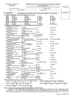 ĐỀ THI HKI TỈNH THÁI BÌNH(09-10)-mã 485