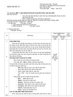 Tài liệu Giáo án tin học ứng dụng