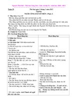 Tài liệu Giao an tuan 19 - hai buoi - chuan KTKN