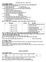 Bài giảng KT 1 TIẾT VẬT SỬ 8-HKI