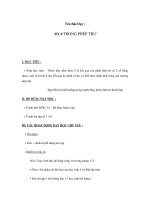 Số 0 trong phép trừ