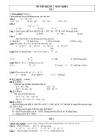 Thu suc thi HKI. Toan 8