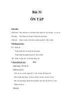 Tiếng việt 1 - Bài 31, 32