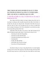 THỰC TRẠNG KẾ TOÁN CHI PHÍ SẢN XUẤT VÀ TÍNH GIÁ THÀNH SẢN PHẨM TẠI CÔNG TY CỔ PHẦN KIẾN TRÚC XÂY DỰNG VÀ THƯƠNG MẠI TẢN VIÊN