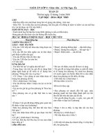 Tài liệu Giáo án lớp 4 - Tuần 23