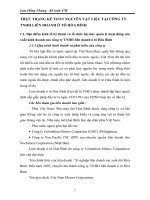 THỰC TRẠNG KẾ TOÁN NGUYÊN VẬT LIỆU TẠI CÔNG TY TNHH LIÊN DOANH Ô TÔ HÒA BÌNH