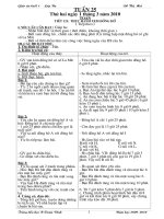 Tài liệu giao an buoi 1 tuan 25 lop 3