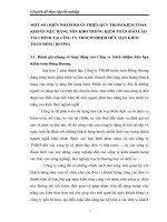 MỘT SỐ í KIẾN NHẰM HOÀN THIỆN QUY TRèNH KIỂM TOÁN KHOẢN MỤC HÀNG TỒN KHO TRONG KIỂM TOÁN BÁO CÁO TÀI CHÍNH TẠI CễNG TY TRÁCH NHIỆM HỮU HẠN KIỂM TOÁN ĐÔNG DƯƠNG