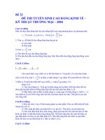 Bài soạn TSĐH De 32