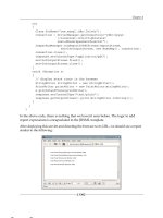 JasperReports 3.5 for Java Developers- P4