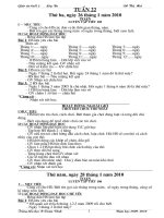 Bài soạn giao an b 2 lop 3