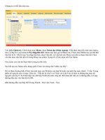 Gián án Hướng dẫn tạo menu dọc