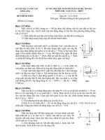 Tài liệu Đề và Đáp án HSGV1 tỉnh Đăk Lăk-2010