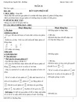 Bài giảng toán 4 tuần 21