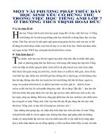 Bài soạn PHƯƠNG PHÁP DẠY HỌC SINH YẾU