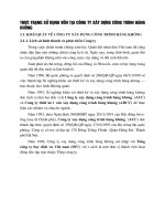 Thực trạng sử dụng vốn tại Công ty xây dựng công trình hàng không