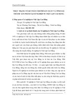 THỰC TRẠNG VỀ KẾ TOÁN CHI PHÍ SẢN XUẤT VÀ TÍNH GIÁ THÀNH  SẢN PHẨM TẠI XÍ NGHIỆP IN VIỆT LẬP CAO BẰNG