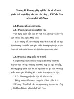 Phương pháp nghiên cứu và kết quả phân tích hoạt động bán tour của công ty Cổ Phần Đầu tư Mở du lịch Việt Nam.