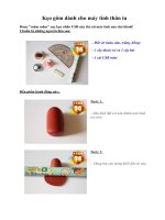 Kẹo gôm dành cho máy tính thân iu