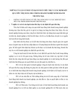 NHỮNG LÝ LUẬN CƠ BẢN VỀ HẠCH TOÁN TIÊU THỤ VÀ XÁC ĐỊNH KẾT QUẢ TIÊU THỤ HÀNG HOÁ TRONG DOANH NGHIỆP KINH DOANH THƯƠNG MẠI