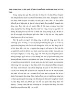 Thực trạng quản lý nhà nước về bảo vệ quyền lợi người tiêu dùng tại Việt Nam