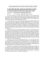 THỰC TRẠNG KẾ TOÁN TSCĐ TẠI TỔNG CÔNG TY MUỐI