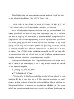 Một số ý kiến nhằm góp phần hoàn thiện công tác hạch toán chi phí sản xuất và tính giá thành sản phẩm tại Công ty TNHH Quang Vinh