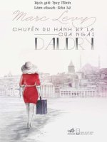 Chuyến du hành kỳ lạ của Ngài Daldry - Marc Levy