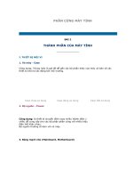 Gián án PHẦN CỨNG MÁY TÍNH