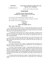 Gián án QUY ĐỊNH VỀ AN NINH TRẬT TỰ