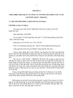 BÁO cáo THỰC tập MAKETING tại CTY bất ĐỘNG sản và DU LỊCH PHÚ QUỐC mê CÔNG 