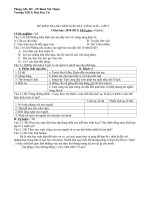 Bài giảng Đe kiem tra gdcd HKI lop 6