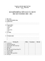 Bài soạn ban Kiem Diem Giao vien