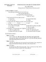 Bài giảng Kiểm tra Ngữ văn 9-kì I