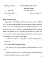 Bài soạn Quy trình xây dựng Ma Trận- môn Sử