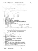 Gián án bãi ghi Hóa 11 chương 5