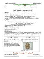 Tài liệu Giao An MT 6 hay