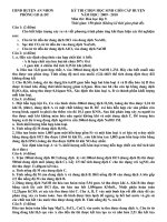 Bài giảng De thi HSG An Nhon BD 0910